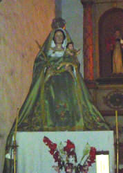 Maria in de kerk van Santa Domingo de Garafio